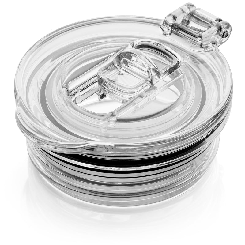 Champagne Flute Straw Lids | (Black, Purple and Clear) - Patio Daily-Use