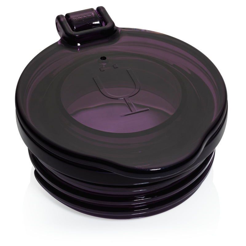 Champagne Flute Replacement Lids | (Clear, Purple & Black) - Everyday Organizer