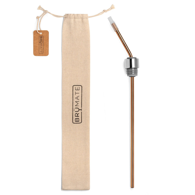 Winesulator TM Infinity Straw | Rose Gold - Lightweight Spare