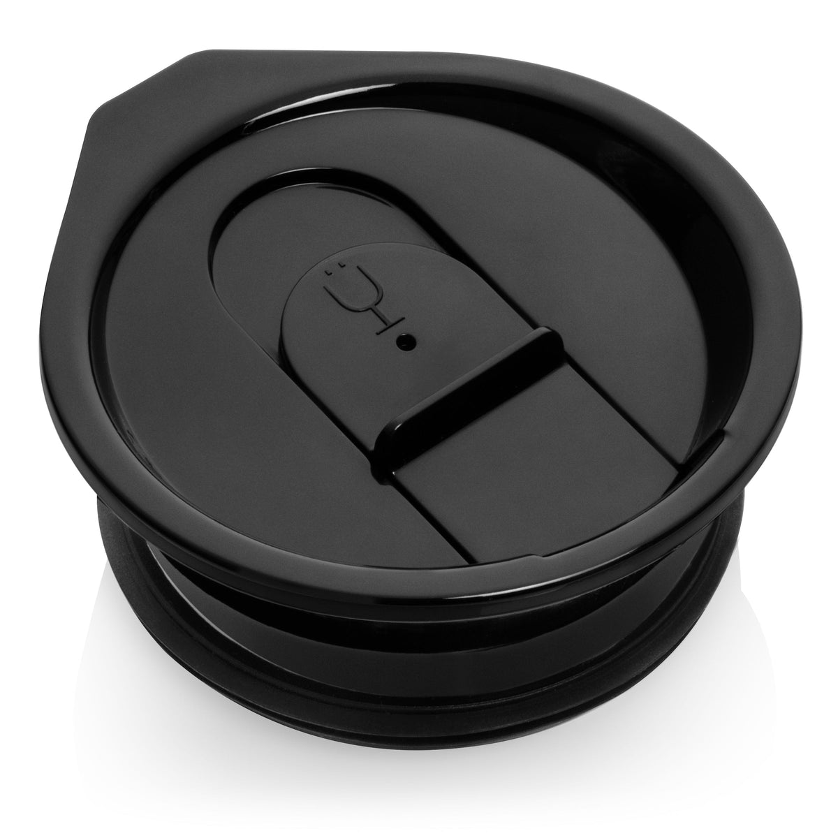Hopsulator Slim Tumbler Lids (Clear, Black and Purple) - Premium Accessory