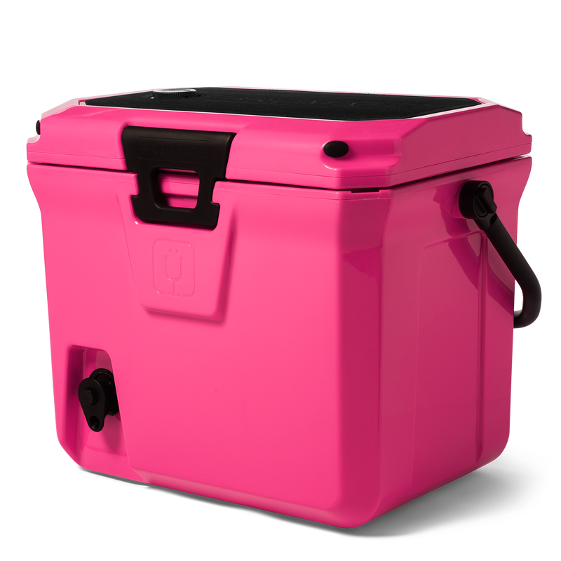 Br Tank 20-Quart Easy-Carry Cooler | Neon Pink - Chilled Party