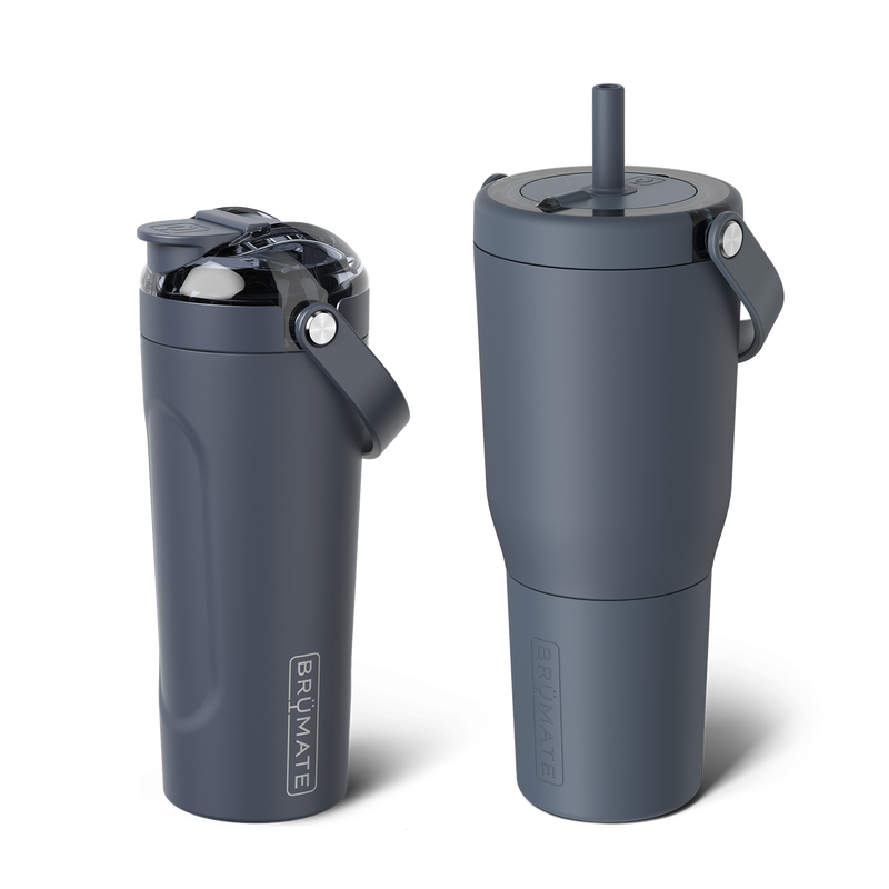 Fuel + Flow Bundle | Nightfall Blue | 35oz/25oz - Signature Hydration-Kit