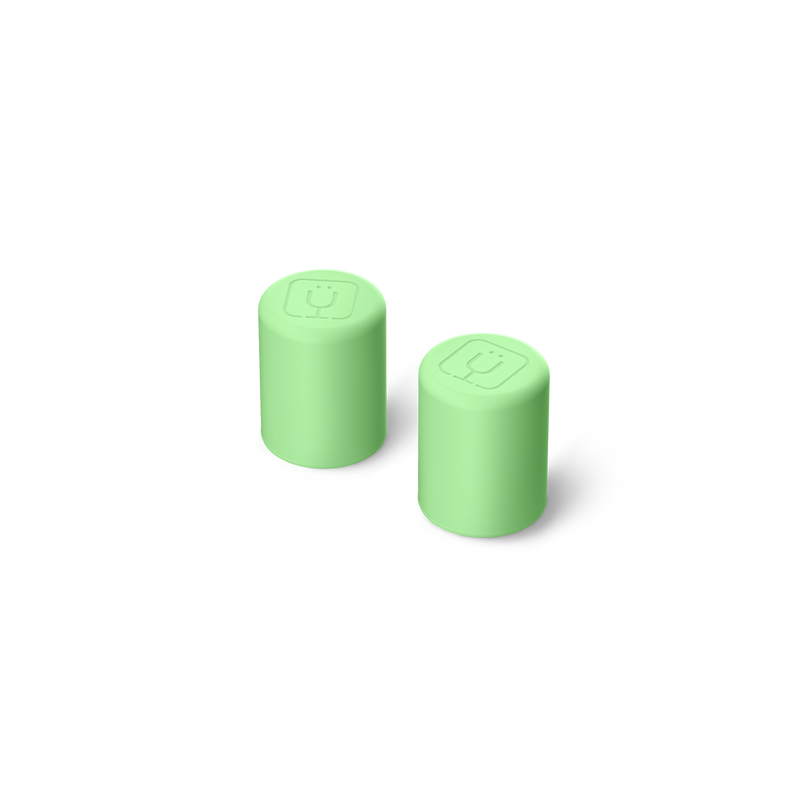 Magnetic Straw Cover | Kiwi | 2-Pack - Smart Select