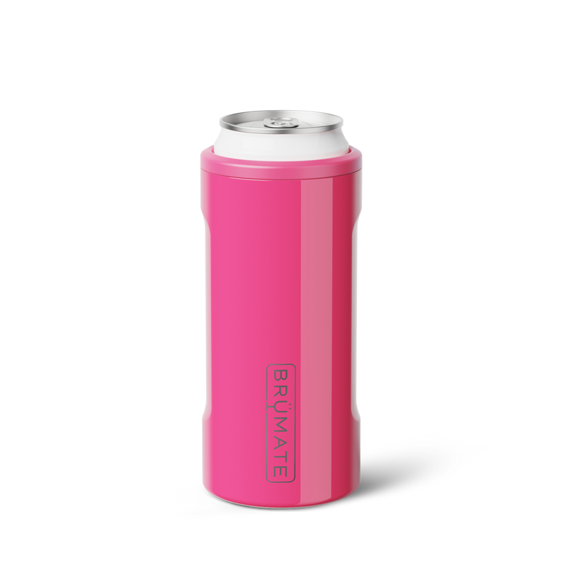 Hopsulator Slim | Neon Pink | 12oz Slim Cans - All-Day Camp
