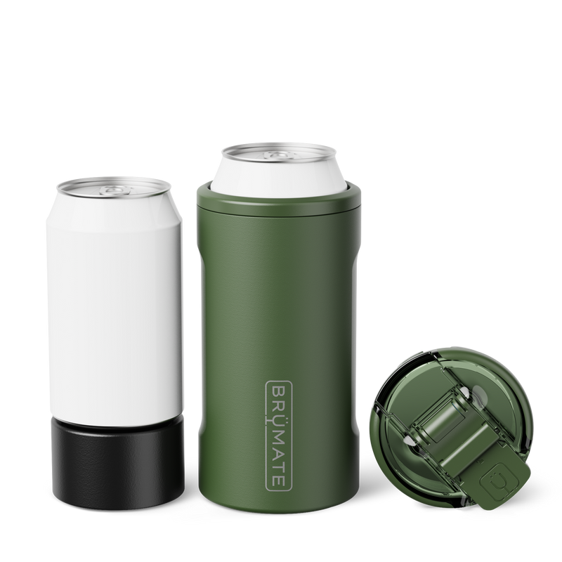 Hopsulator Trio | OD Green | 12/16oz Standard Cans - On-the-Go Escape