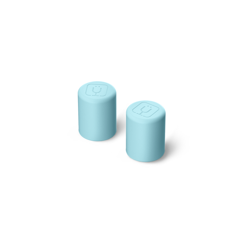 Magnetic Straw Cover | Glacier | 2-Pack - Weekend Convenience