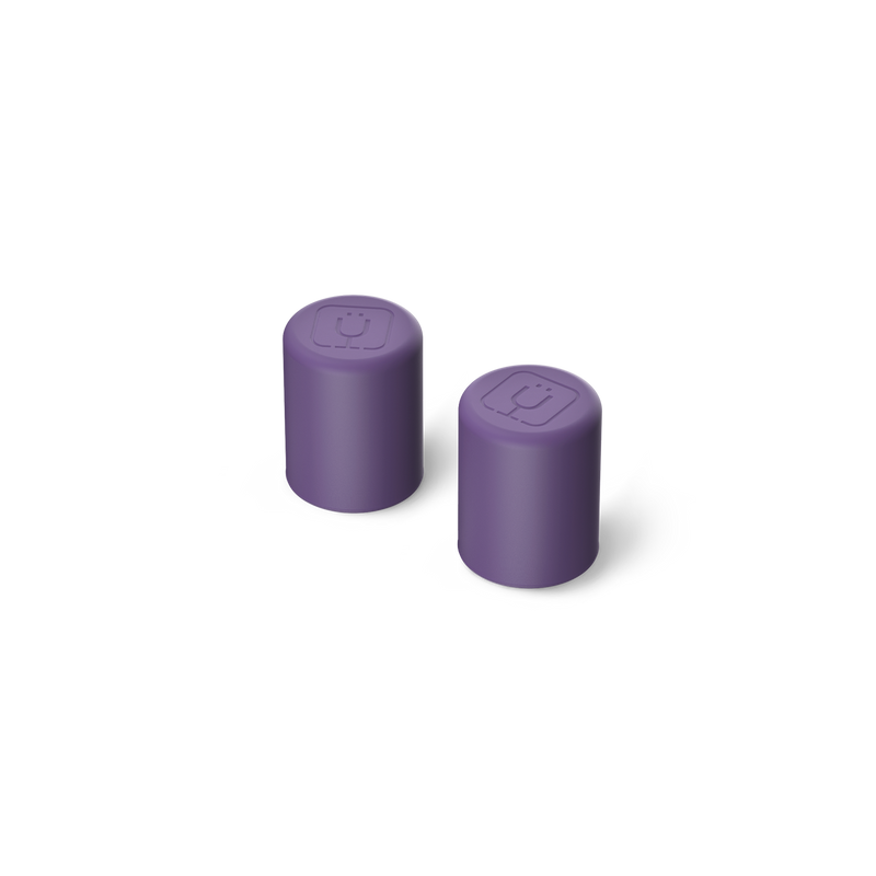 Magnetic Straw Cover | Dark Aura | 2-Pack - Travel Equipment