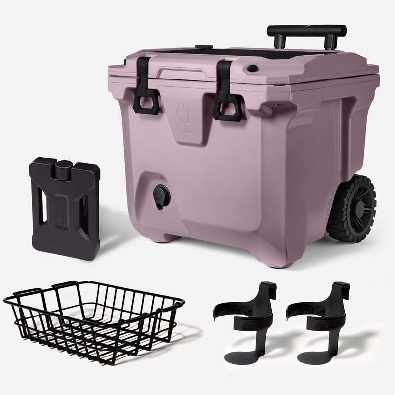 Br Tank 35-Quart Ultimate Day Trip Cooler Bundle | Lilac Dusk - Journey Drink-Bundle
