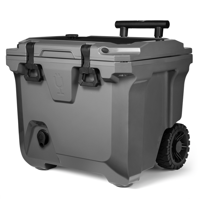 Br Tank 35-Quart Rolling Cooler | Charcoal - Urban Travel