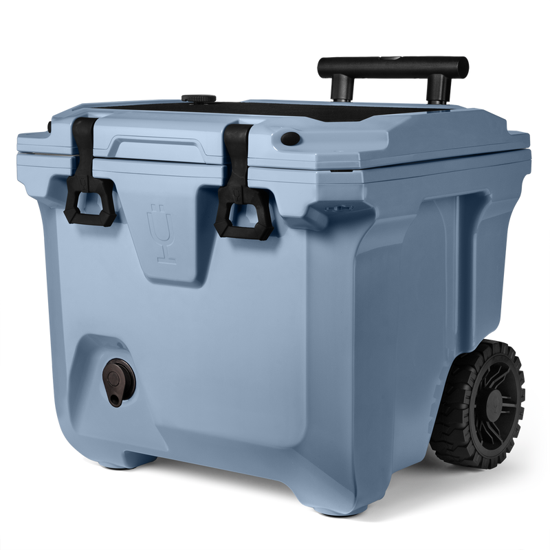 Br Tank 35-Quart Rolling Cooler | Denim - Handy Roadtrip