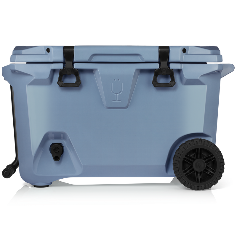 Br Tank 55-Quart Rolling Cooler | Denim - Signature Outdoor
