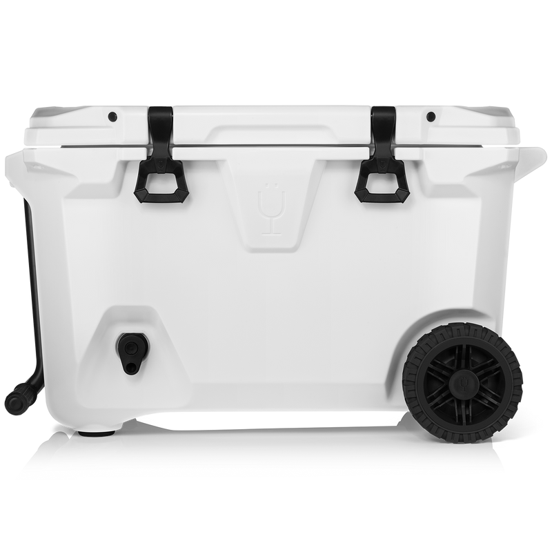 Br Tank 55-Quart Rolling Cooler | Ice White - Modern Pack