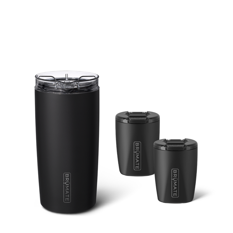 On The Rocks Bundle | Matte Black | 49/12oz - Smooth Flavor-Bundle