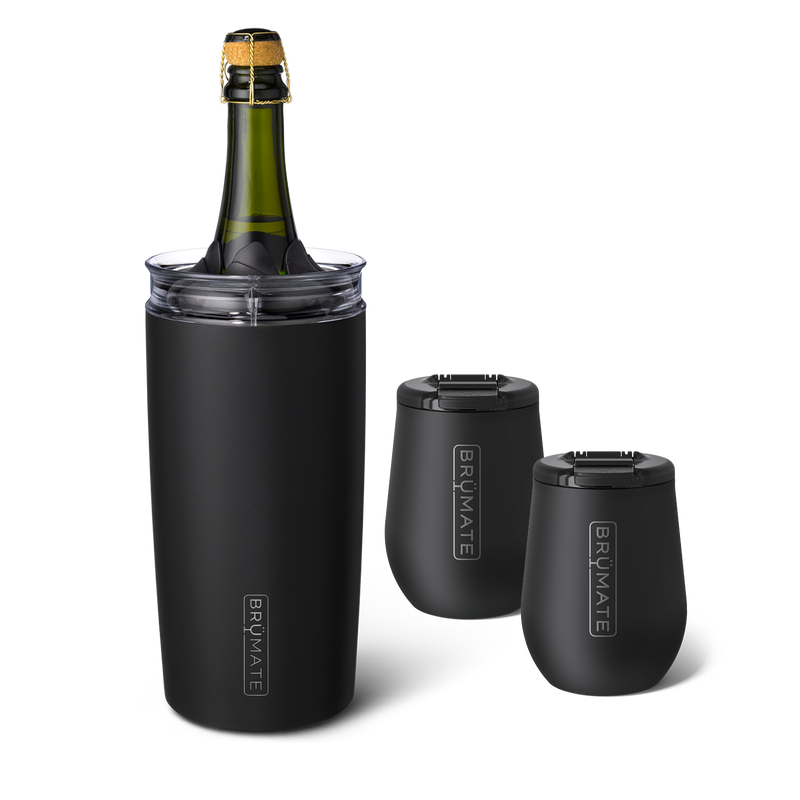 Bottle Chiller Bundle | Matte Black | 49/14oz - Versatile Starter-Choice