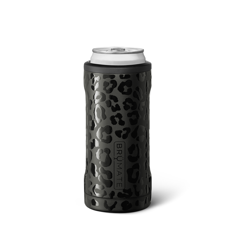 Hopsulator Slim | Onyx Leopard | 12oz Slim Cans - Patio Refresh